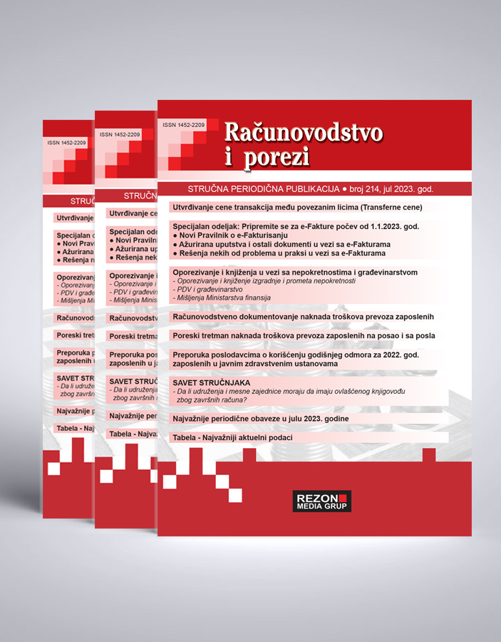 Računovodstvo i porezi